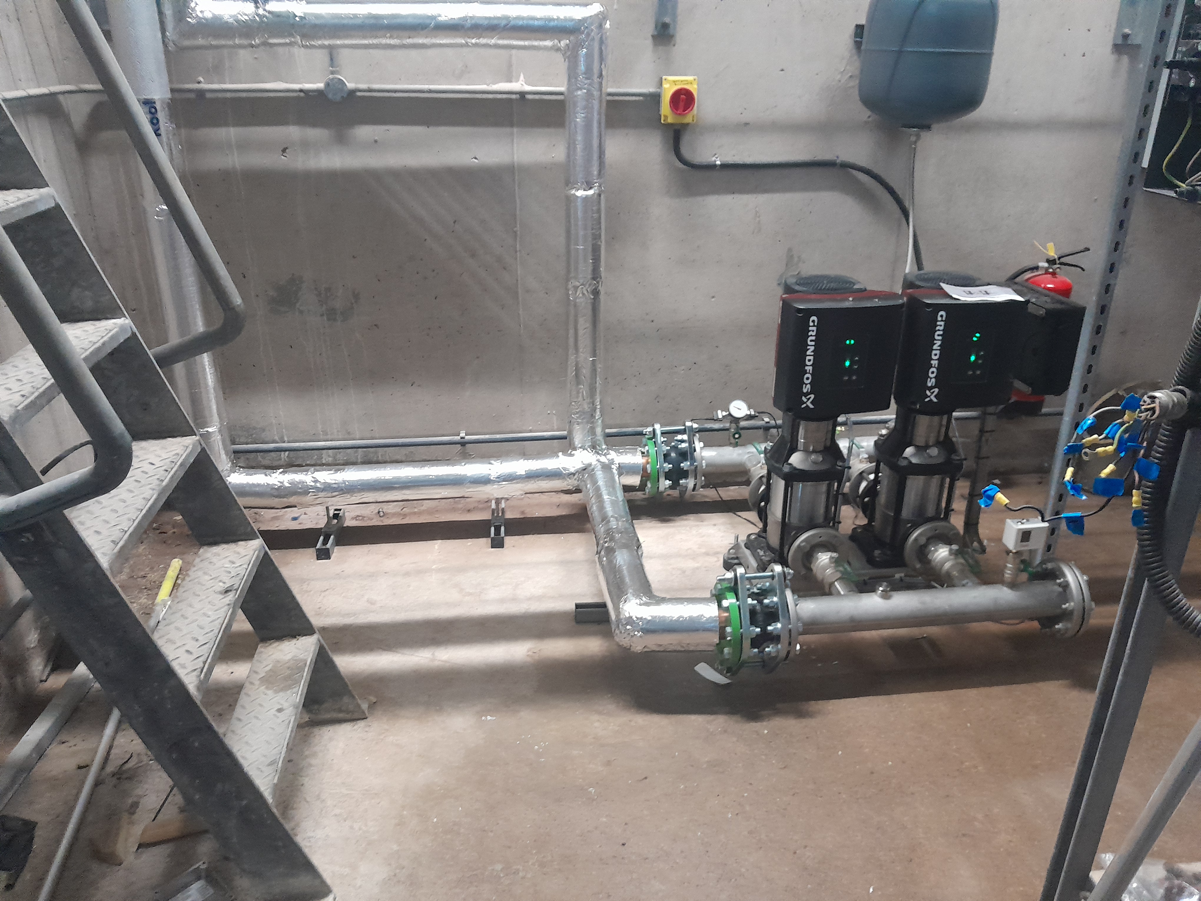 Rugeley Leisure Centre - Booster Pump Upgrade